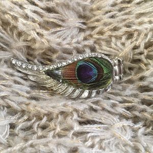 Peacock Feather Ring